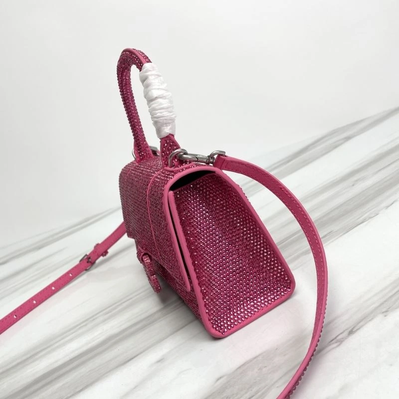 WrinkleFree Balenciaga Hourglass Small Size Bag - Iconic Curved Design 78747