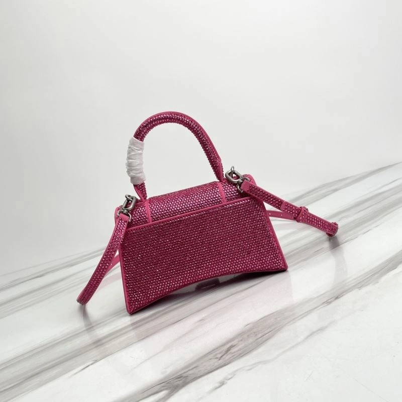 WrinkleFree Balenciaga Hourglass Small Size Bag - Iconic Curved Design 78747