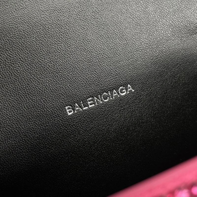 WrinkleFree Balenciaga Hourglass Small Size Bag - Iconic Curved Design 78747