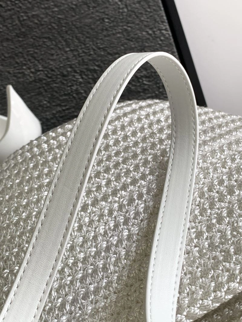 Balenciaga Ibiza Fan-Shaped Nylon Rope Basket Bag Packable 78575