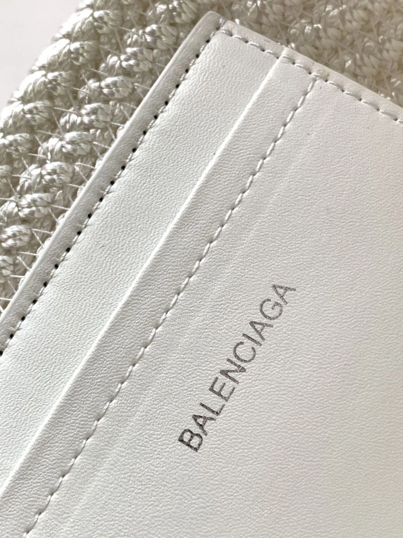Balenciaga Ibiza Fan-Shaped Nylon Rope Basket Bag Packable 78575