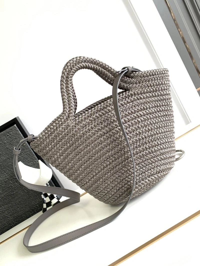OnTrend Balenciaga Ibiza Woven Nylon Rope Basket Bag - Summer 78577
