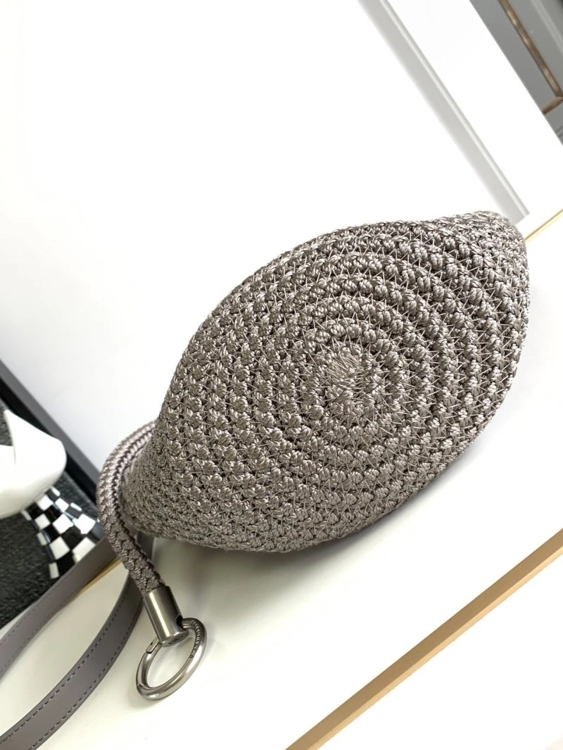 OnTrend Balenciaga Ibiza Woven Nylon Rope Basket Bag - Summer 78577