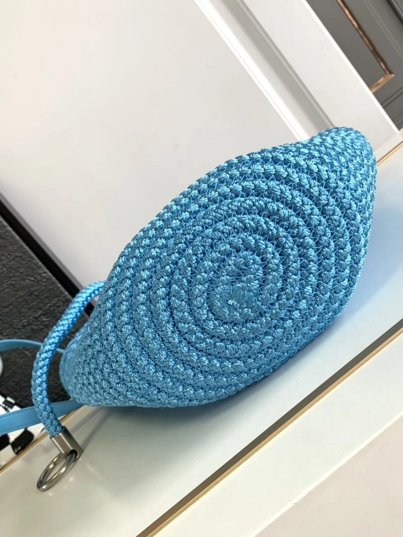 Balenciaga Ibiza Woven Nylon Rope Basket Bag - Summer Vibrant 78576