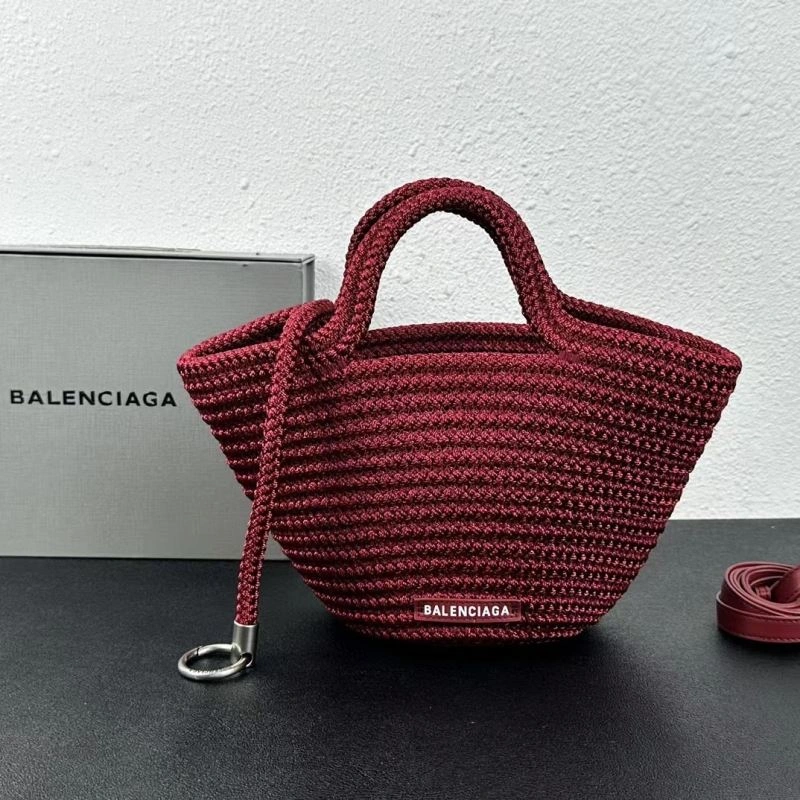 Balenciaga Ibiza Woven Nylon Rope Basket Bag - Summer RelaxedFit 78574