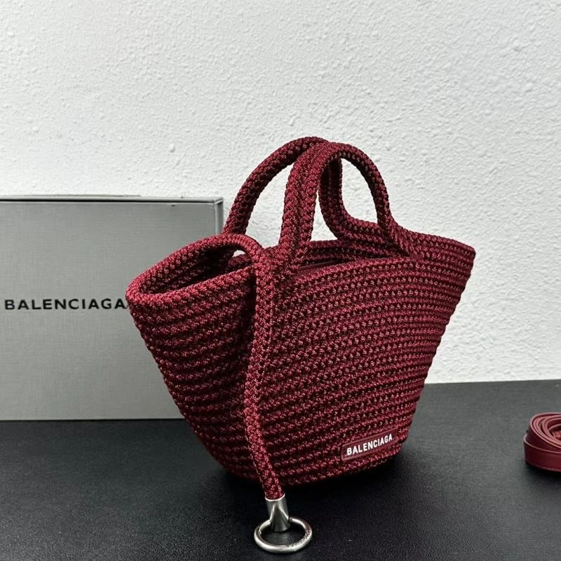 Balenciaga Ibiza Woven Nylon Rope Basket Bag - Summer RelaxedFit 78574