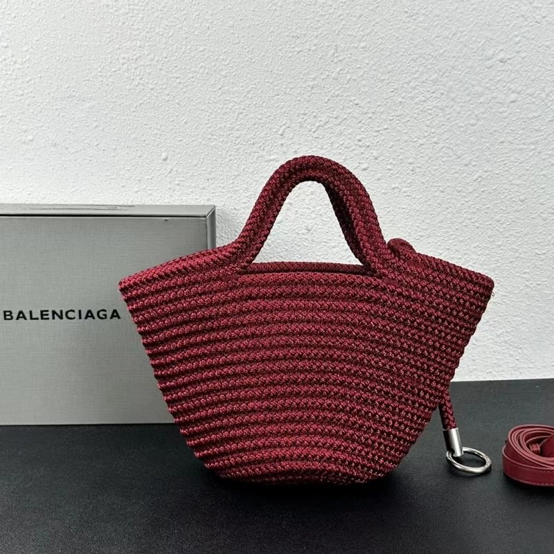 Balenciaga Ibiza Woven Nylon Rope Basket Bag - Summer RelaxedFit 78574