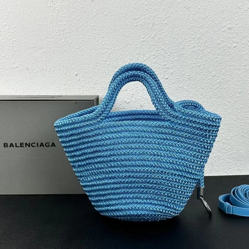 Balenciaga Ibiza Woven Nylon Rope Basket Bag - Summer Tailored 78565