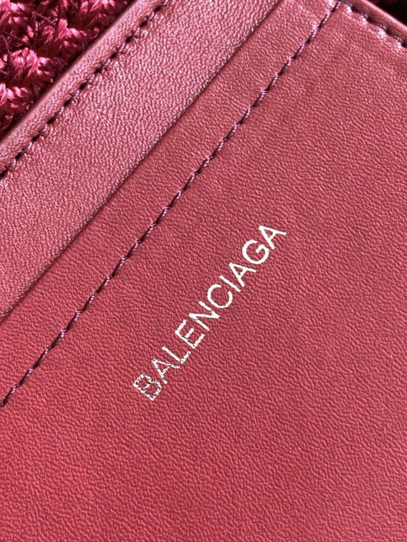 Stylish Balenciaga Ibiza Woven Nylon Rope Basket Bag - Summer 78560