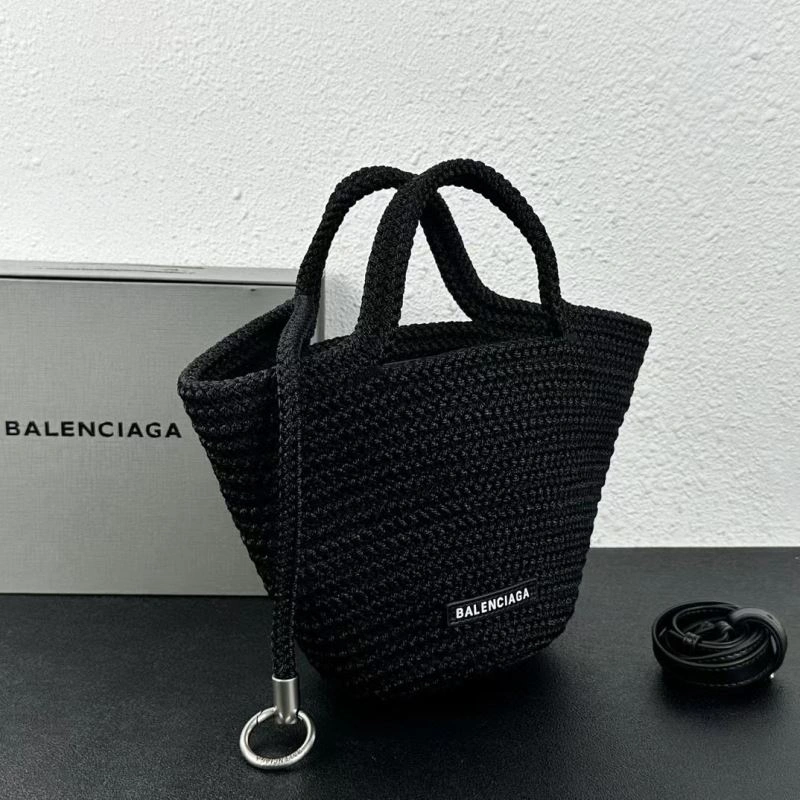 TimelessDesign Balenciaga Ibiza Woven Nylon Rope Basket Bag - Summer Essential 78566