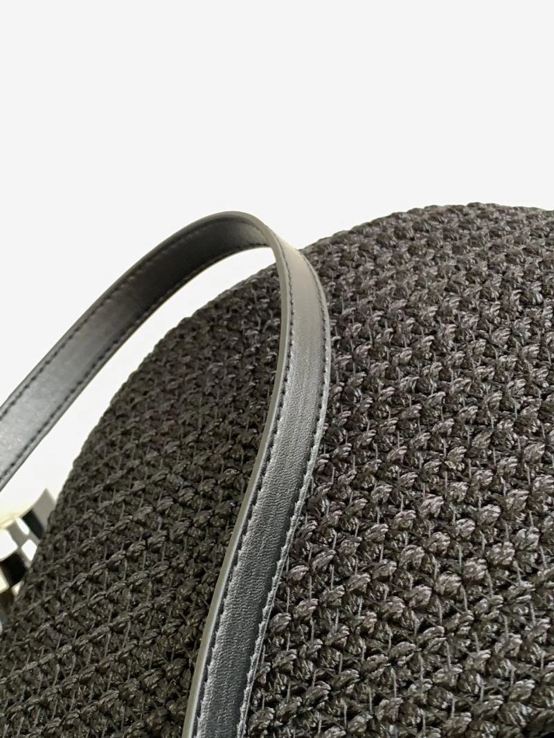 BestValue Balenciaga Ibiza Woven Nylon Rope Basket Bag 78573
