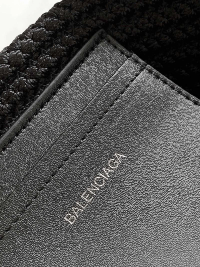 BestValue Balenciaga Ibiza Woven Nylon Rope Basket Bag 78573