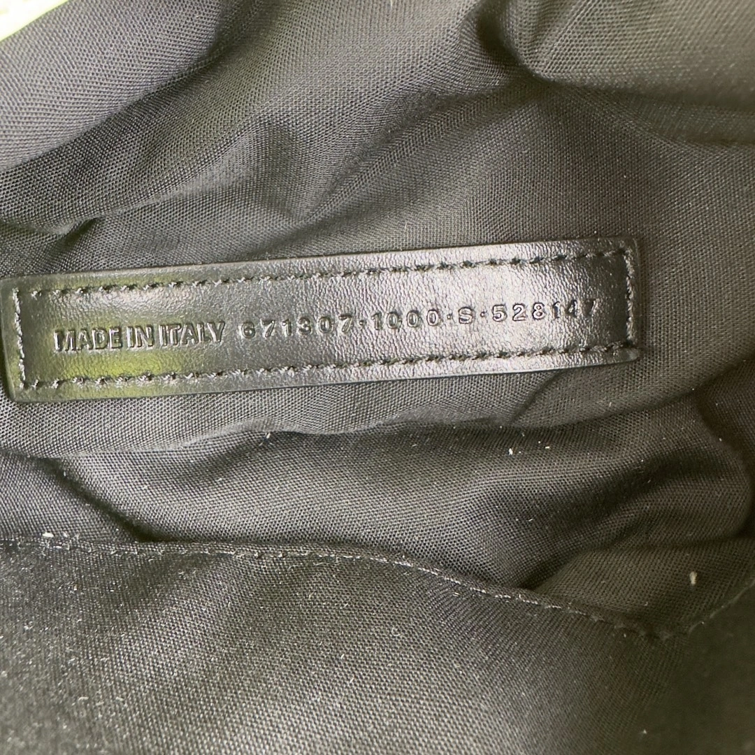 Sophisticated Balenciaga Large Everyday Lambskin Sling Bag Baguette Style 61101