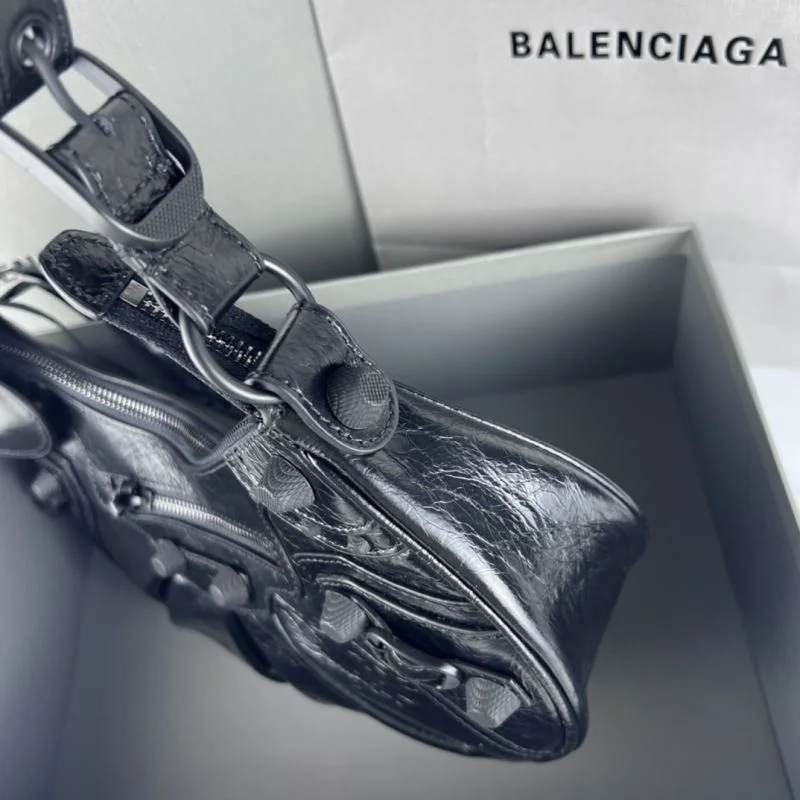 Balenciaga Le Cagole Half-Moon Motorcycle Dumpling Bag UrbanChic 38338