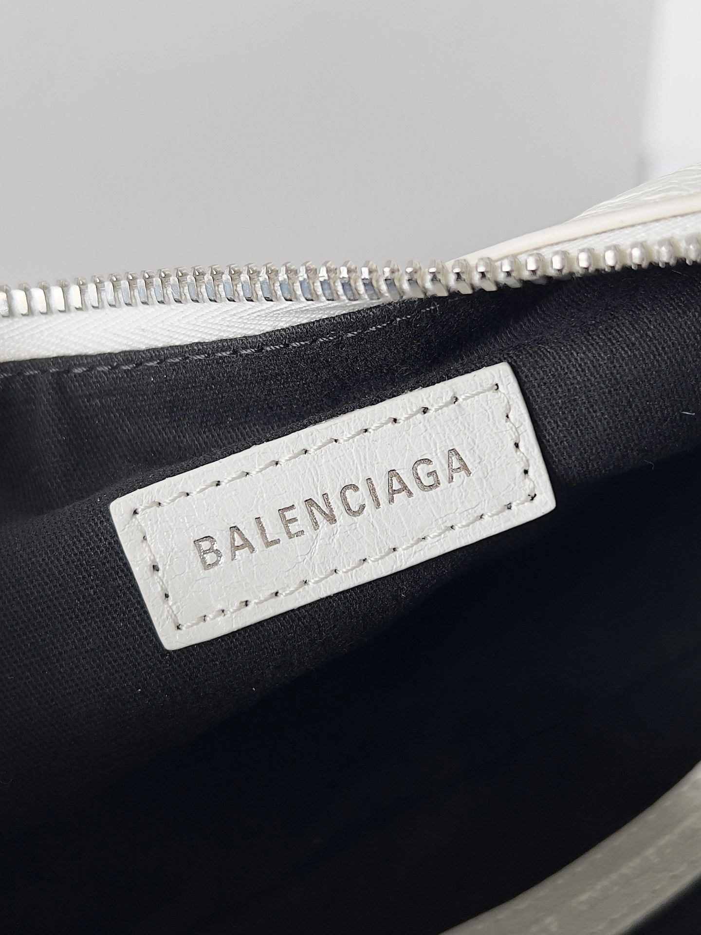 Balenciaga Le Cagole Half-Moon Studded Handbag with Adjustable Strap Stylish 64700