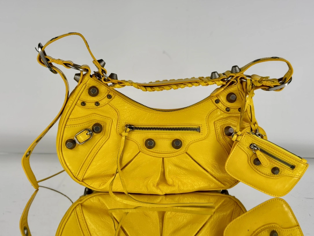 FreshLook Balenciaga Le Cagole Large Half-Moon Dumpling Bag 61065