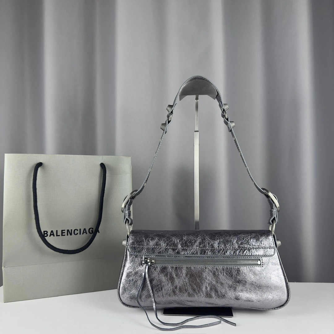 Balenciaga Le Cagole Large Sling Bag -  Italian Lambskin Comfortable 61086
