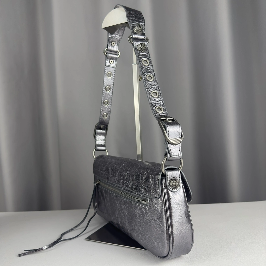 Balenciaga Le Cagole Large Sling Bag -  Italian Lambskin Comfortable 61086