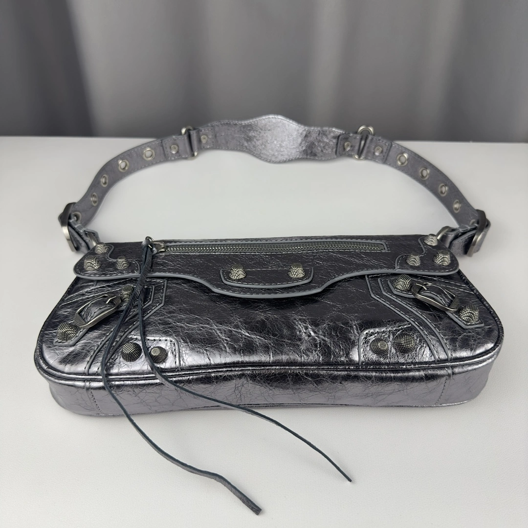 Balenciaga Le Cagole Large Sling Bag -  Italian Lambskin Comfortable 61086