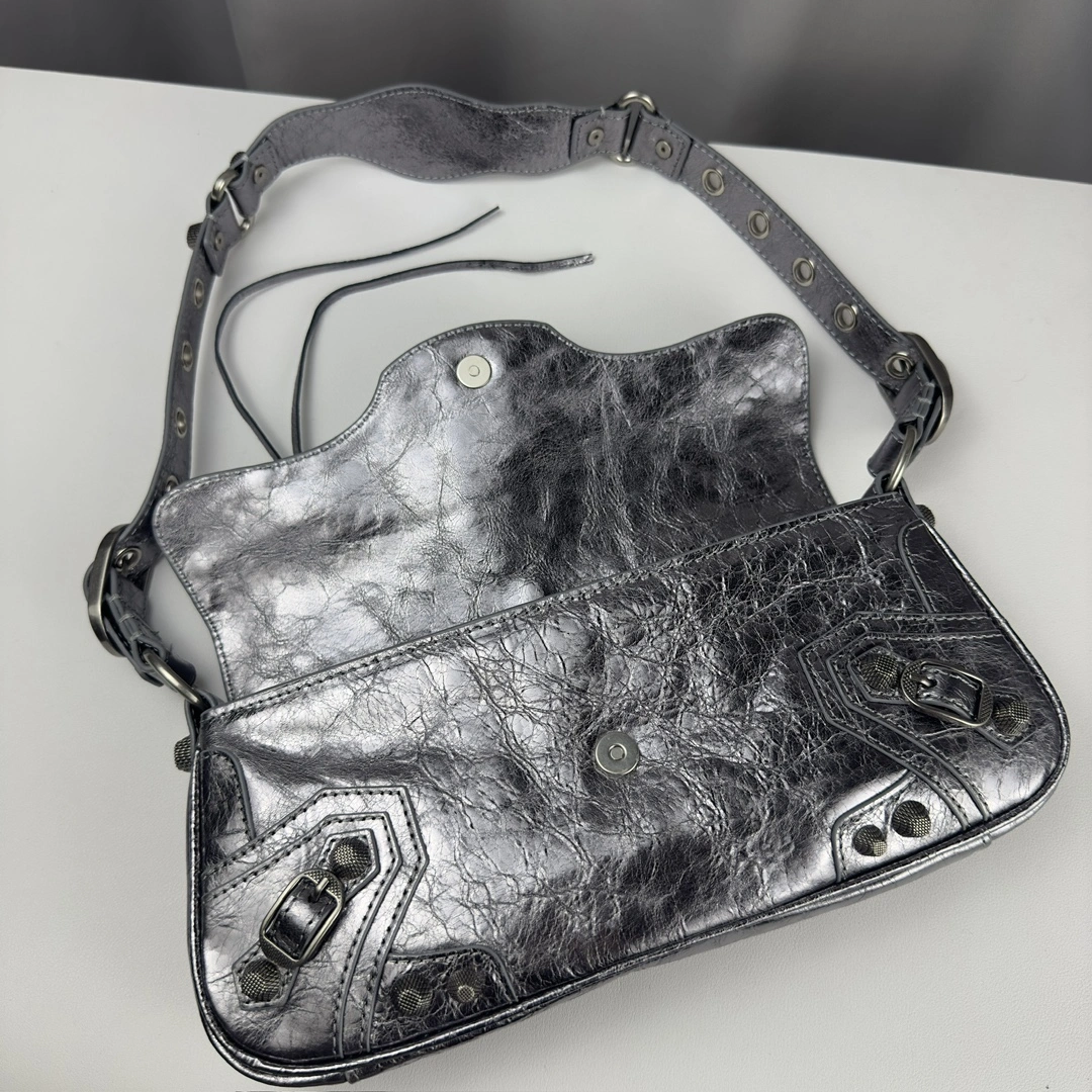 Balenciaga Le Cagole Large Sling Bag -  Italian Lambskin Comfortable 61086