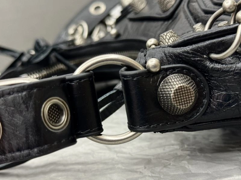 EasyMatch Balenciaga Le Cagole Limited Edition Studded Moto Bag 72693