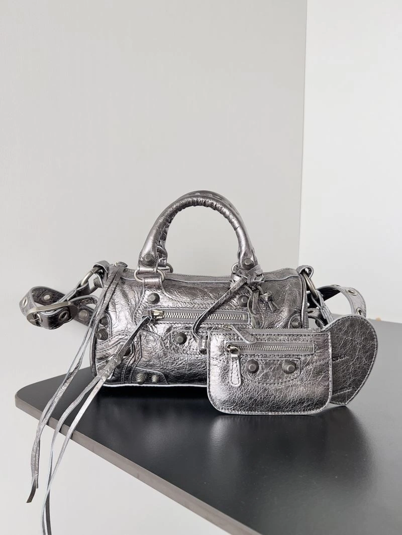 Balenciaga Le Cagole Mini Duffle Bag with Heart Mirror Affordable 78781