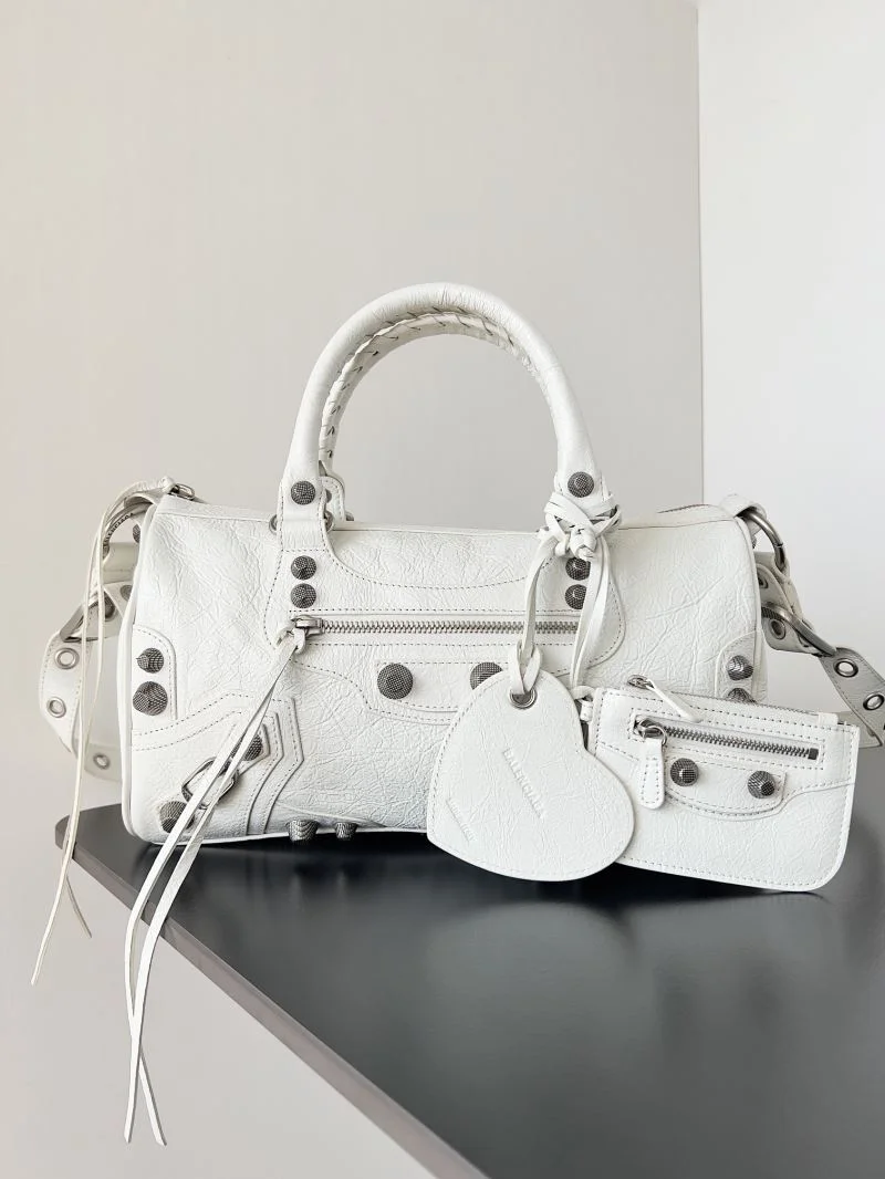 Balenciaga Le Cagole Mini Duffle Bag with Heart Mirror Premium 37756