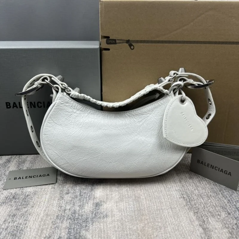 Sleek Balenciaga Le Cagole Mini Horn Dumpling Bag - Vintage 38377