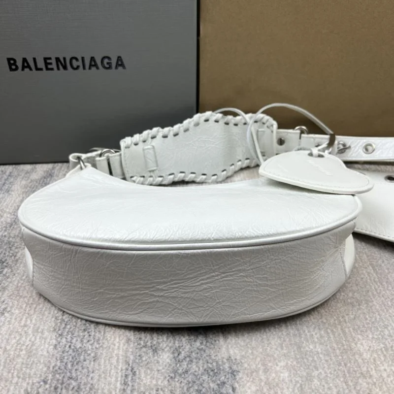 Sleek Balenciaga Le Cagole Mini Horn Dumpling Bag - Vintage 38377