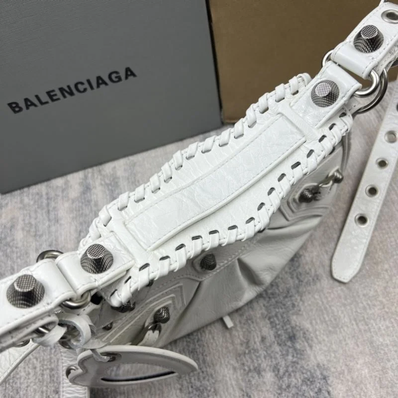 Sleek Balenciaga Le Cagole Mini Horn Dumpling Bag - Vintage 38377