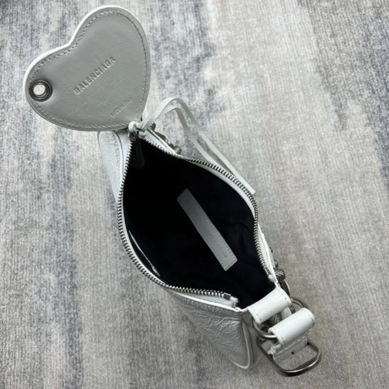 Sleek Balenciaga Le Cagole Mini Horn Dumpling Bag - Vintage 38377