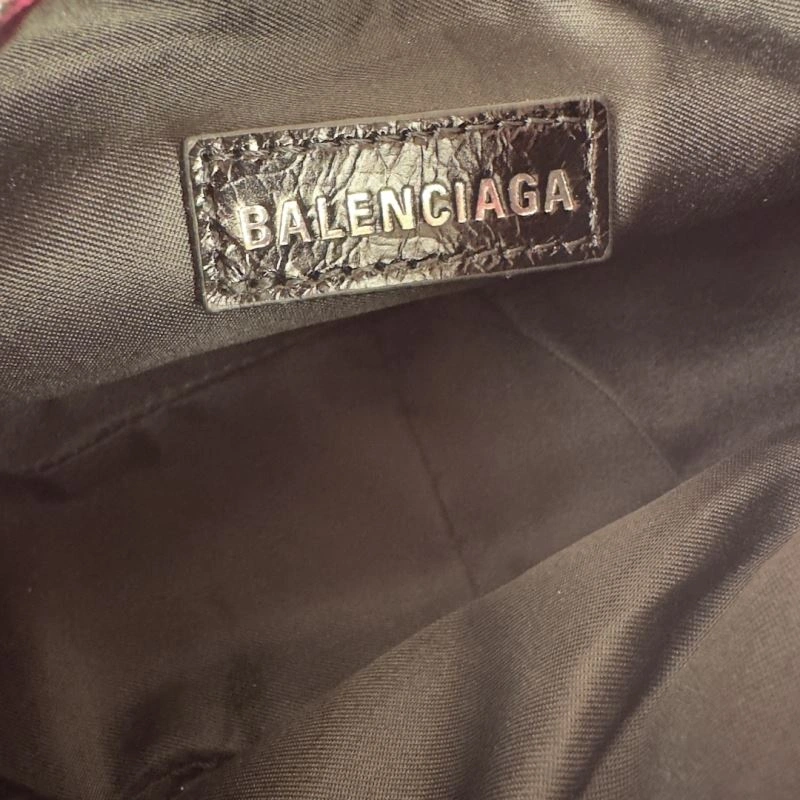 Balenciaga Le Cagole Mini Powder Blue Denim Shoulder Bag EasyMatch 78379