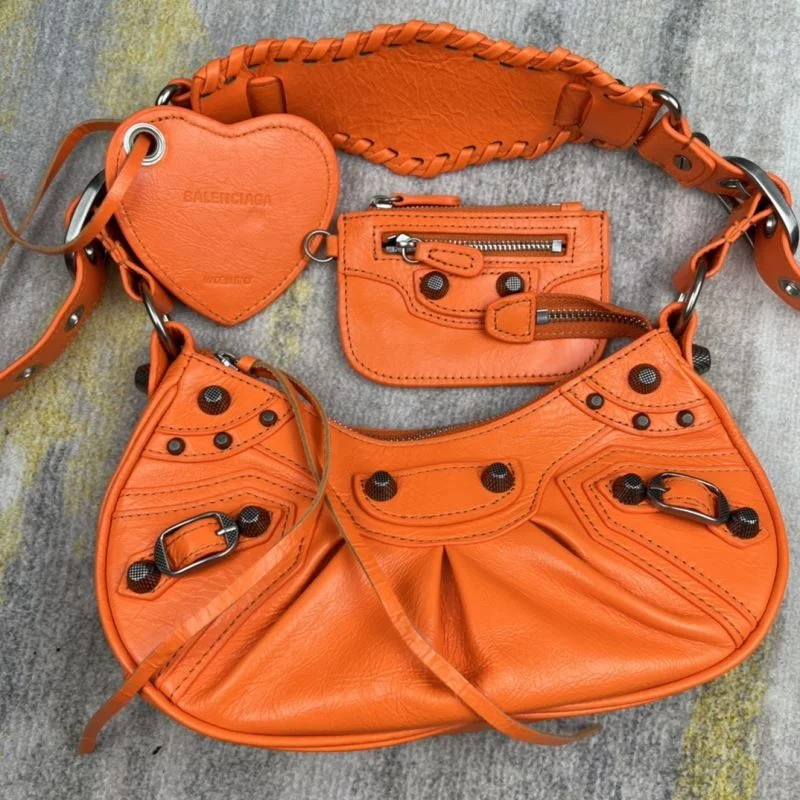 Popular Balenciaga Le Cagole Miniature Motorcycle Dumpling Bag 38368