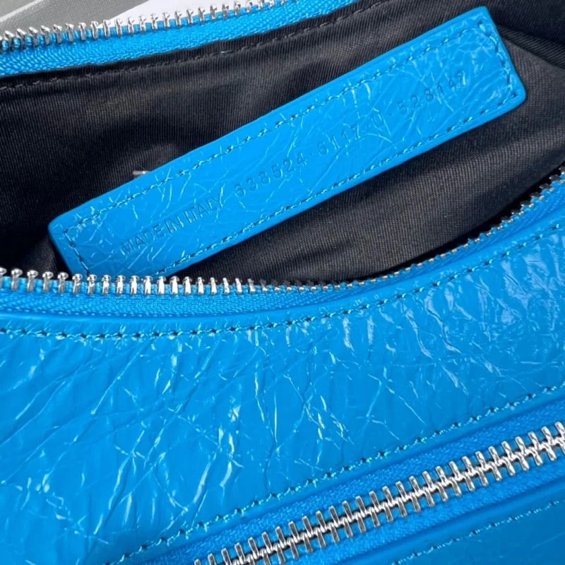 Balenciaga Le Cagole Retro Dumpling Bag in Light Blue Comfortable 38359