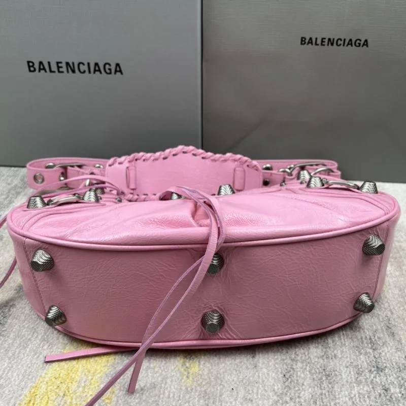 Balenciaga Le Cagole Retro Motorcycle Dumpling Bag QuickDry 38347