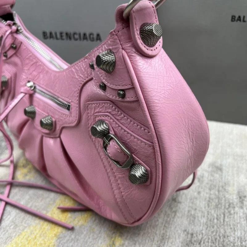 Balenciaga Le Cagole Retro Motorcycle Dumpling Bag QuickDry 38347