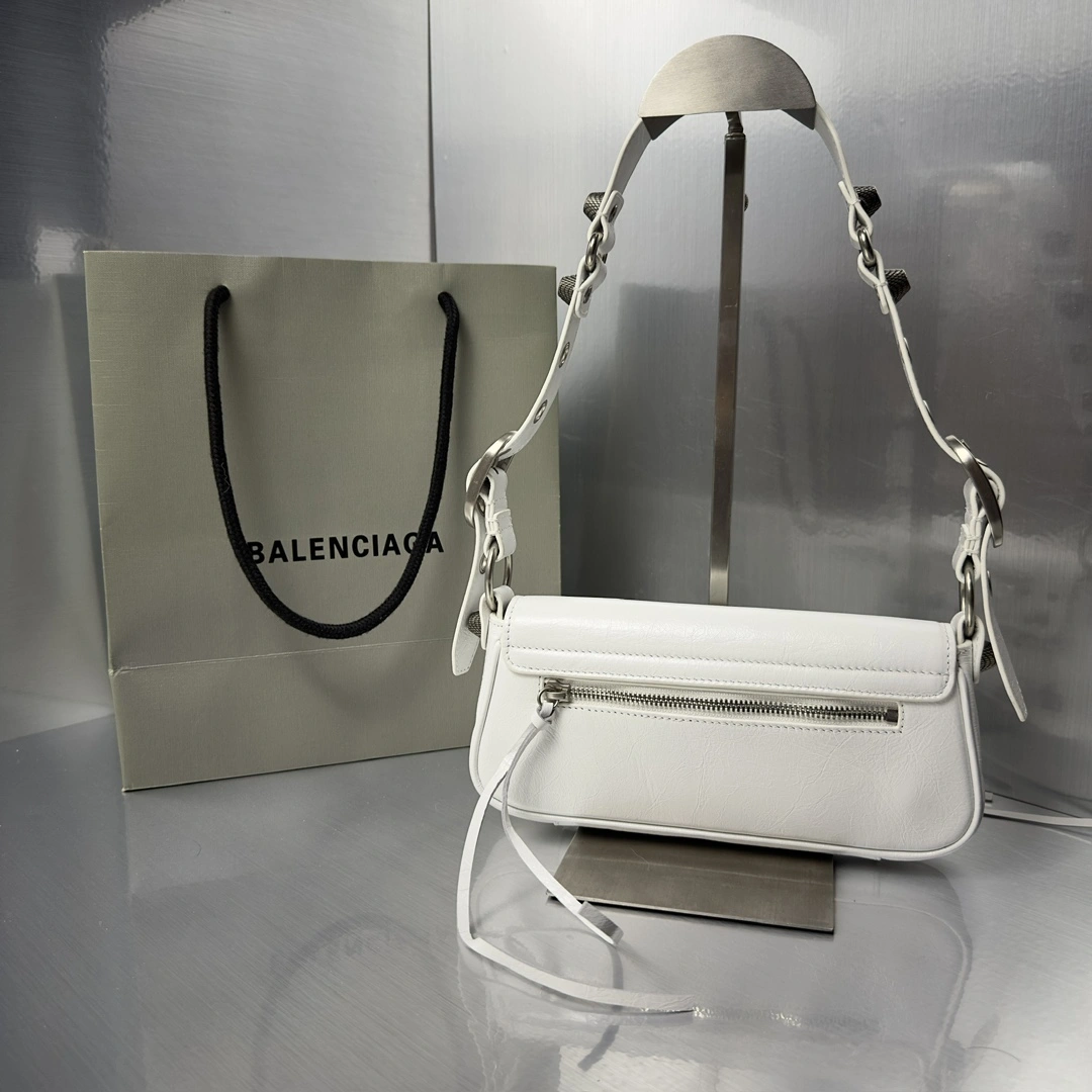 Balenciaga Le Cagole Small Baguette Sling Bag in Lambskin MultiPurpose 61084