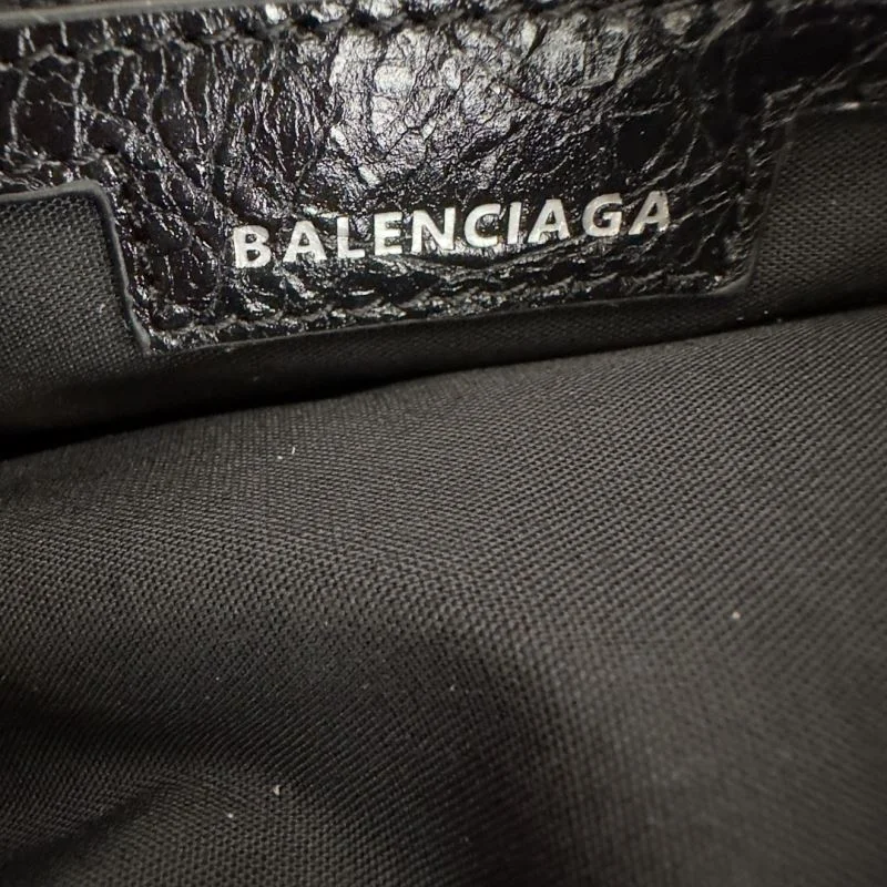 Balenciaga Le Cagole Small Graffiti Half-Moon Crossbody Bag TravelReady 38332