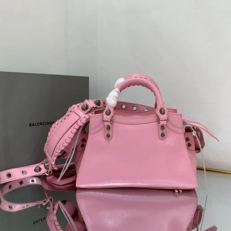 Modern Balenciaga Le Cagole XS City Handbag - Neon Retro 78788