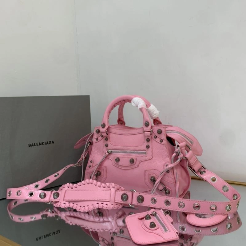 Modern Balenciaga Le Cagole XS City Handbag - Neon Retro 78788