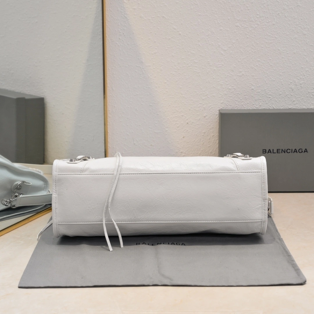 OdorResistant Balenciaga Lie City 2024 Motorcycle Bag - Vintage Revived 61031