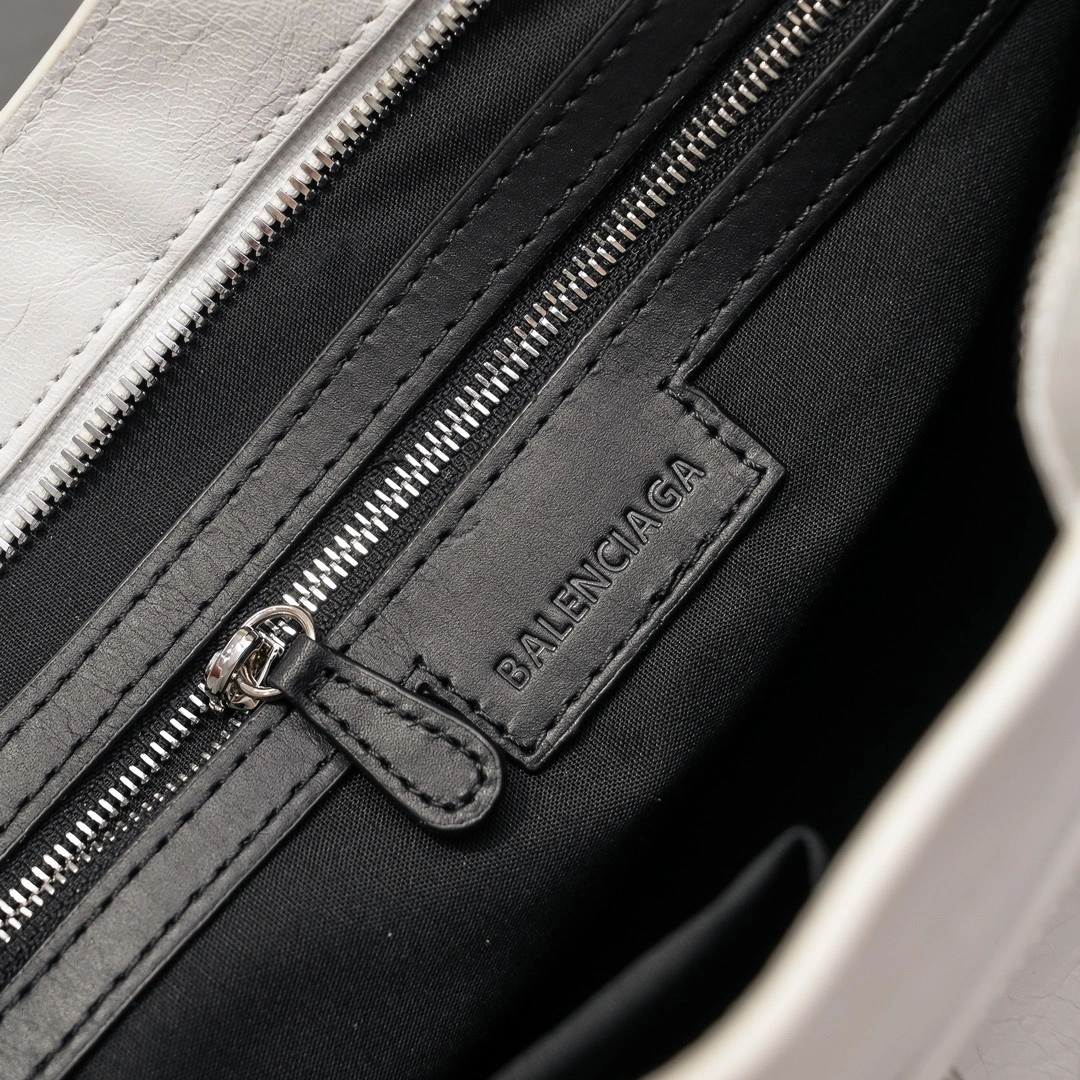 OdorResistant Balenciaga Lie City 2024 Motorcycle Bag - Vintage Revived 61031