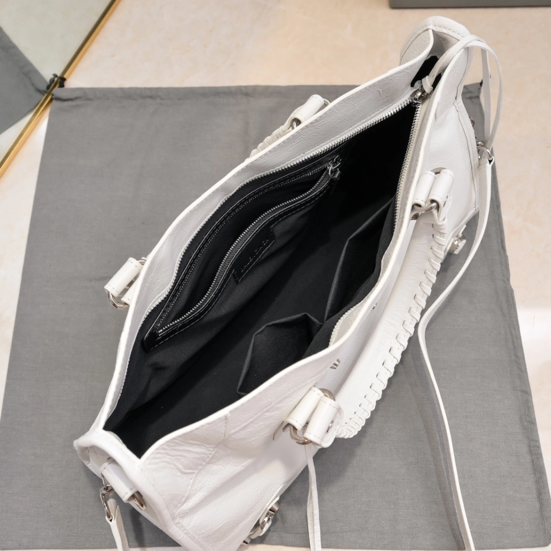 OdorResistant Balenciaga Lie City 2024 Motorcycle Bag - Vintage Revived 61031
