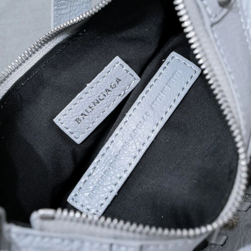 Balenciaga Light Gray Crescent Bag - 26cm Size Sleek 72716