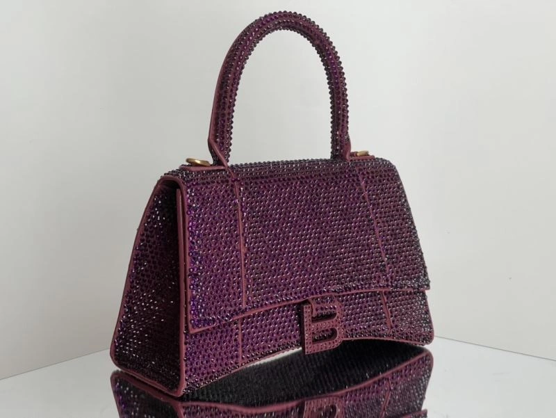 StreetReady Balenciaga Limited Edition Hourglass Red Diamond Bag 72584