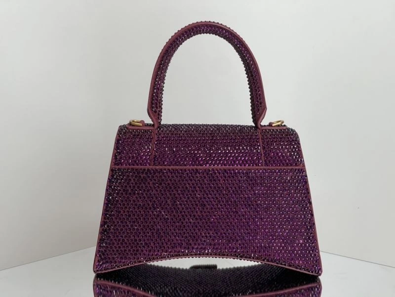StreetReady Balenciaga Limited Edition Hourglass Red Diamond Bag 72584