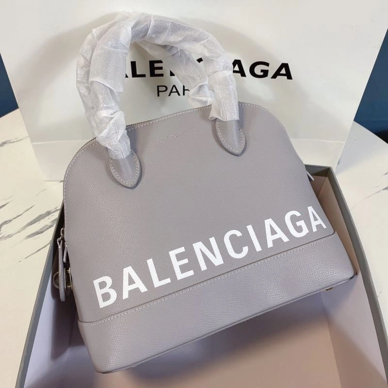 Soft Balenciaga Limited Edition Shell Bag with Oversized Letters 75217