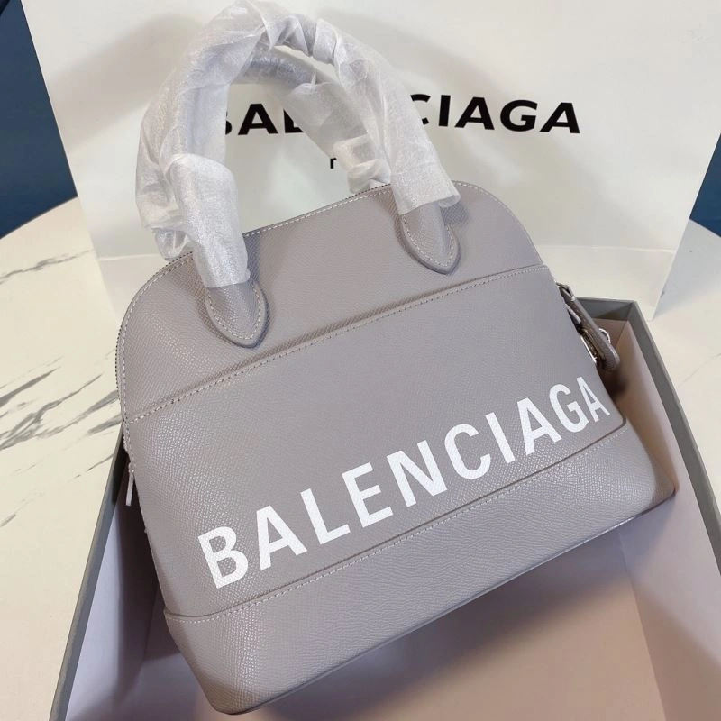 Soft Balenciaga Limited Edition Shell Bag with Oversized Letters 75217