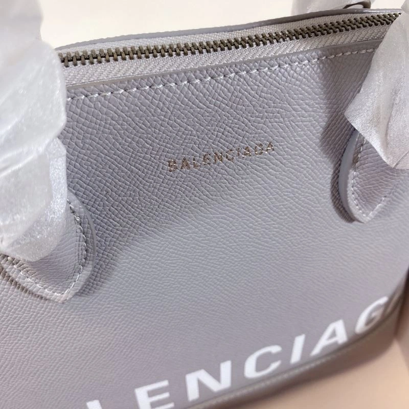 Soft Balenciaga Limited Edition Shell Bag with Oversized Letters 75217