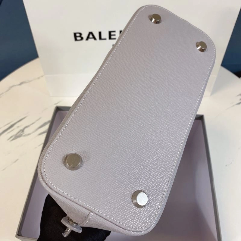Soft Balenciaga Limited Edition Shell Bag with Oversized Letters 75217